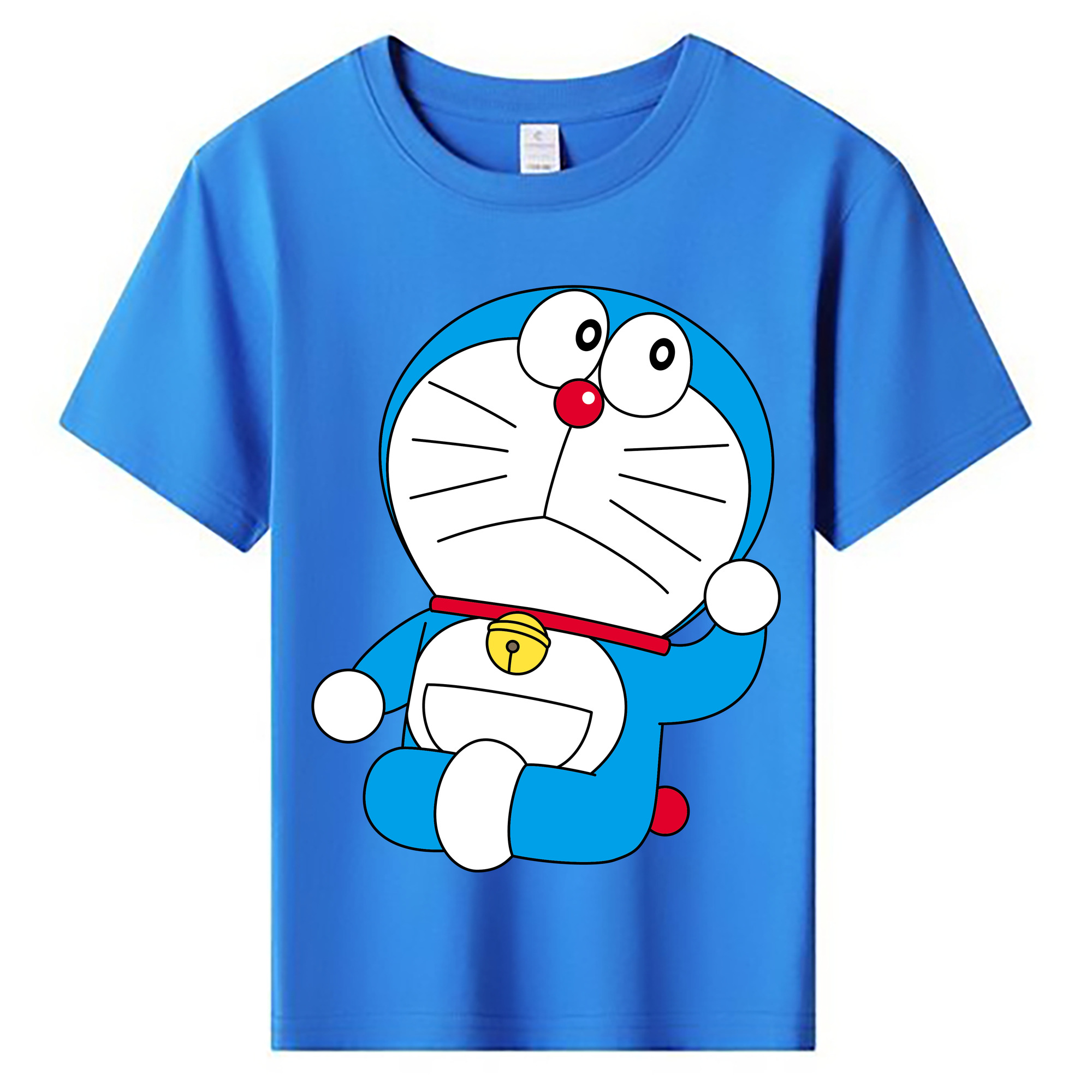 （画像用） ドラえもん Doraemon 綿100％キッズTシャツ（フロントプリント）